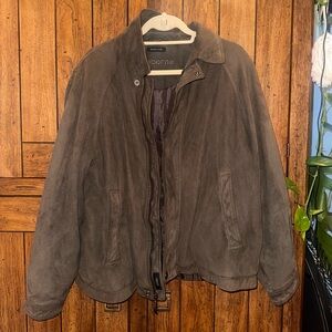 Claiborne Men's Dark Brown Lightweight Jacket